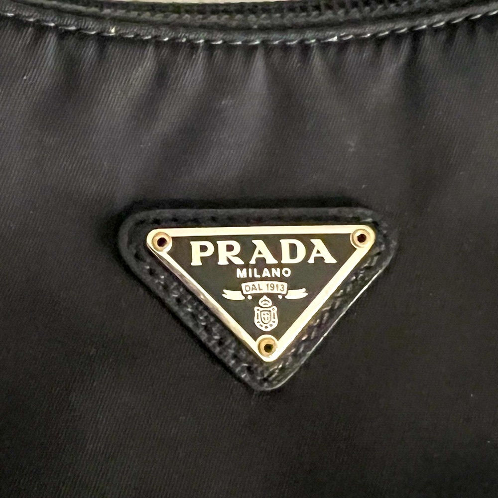 Vintage PRADA Re-Edition 2000 Mini-bag w/Authentication Cards/Duster - Picture 9 of 15